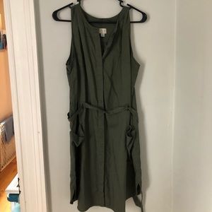 Army Green Dress